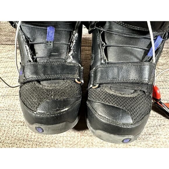 BURTON Axel Imprint 1 One Boa Snowboard Boots Black Women's Size 6 - Picture 3 of 11